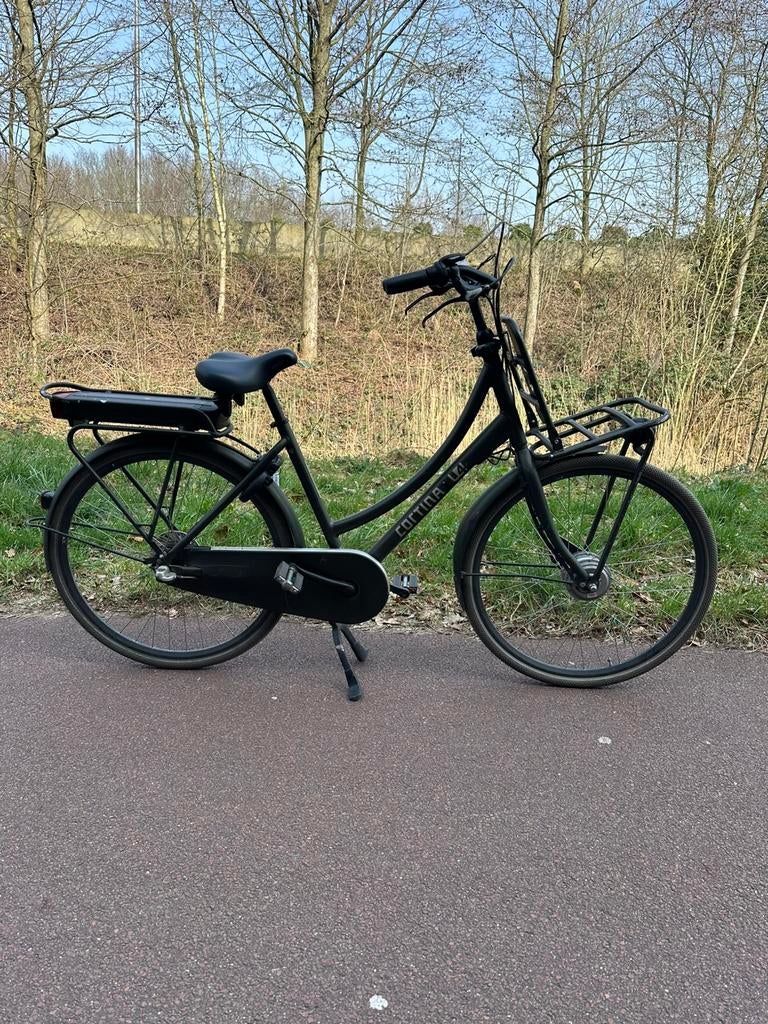 Cortina U4 elektrische fiets, Fietsen en Brommers, Fietsen | Dames | Damesfietsen, Overige merken, Versnellingen, Zo goed als nieuw