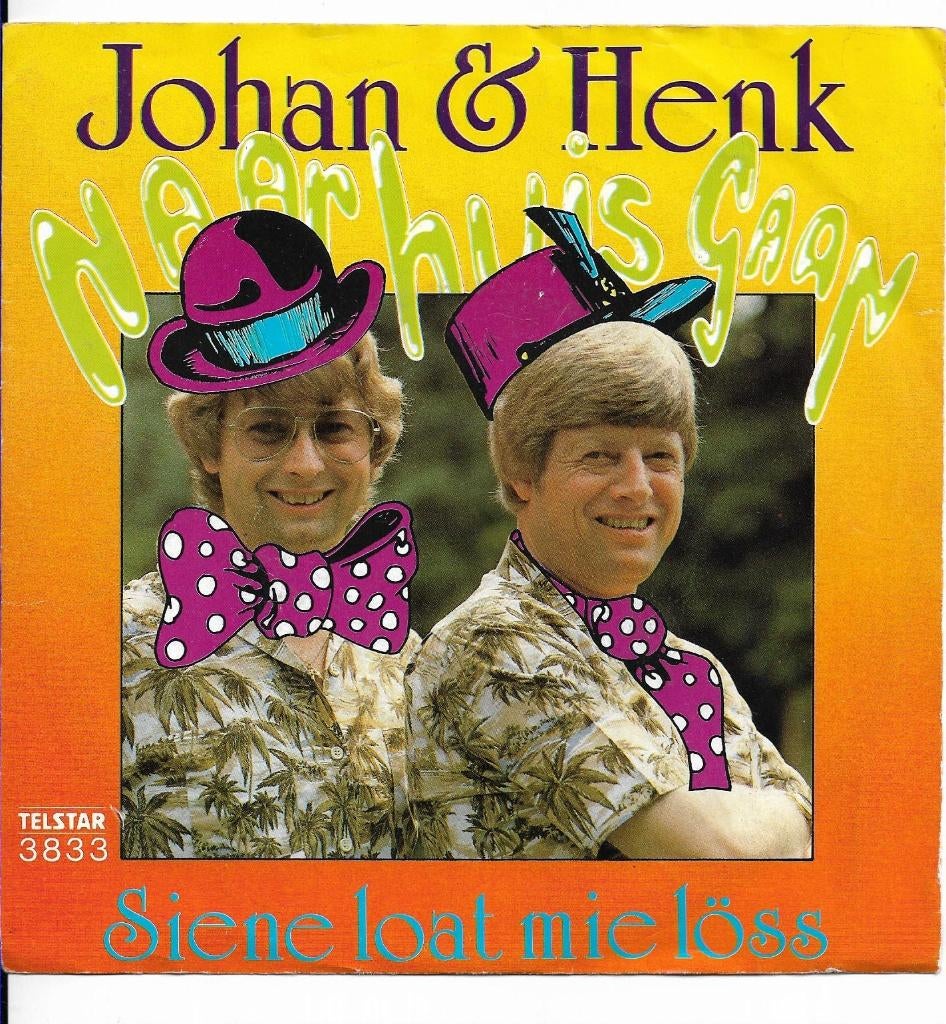Johan  &  Henk  ( Telstar), Cd's en Dvd's, Vinyl Singles, 7 inch, Single, Ophalen of Verzenden, Zo goed als nieuw