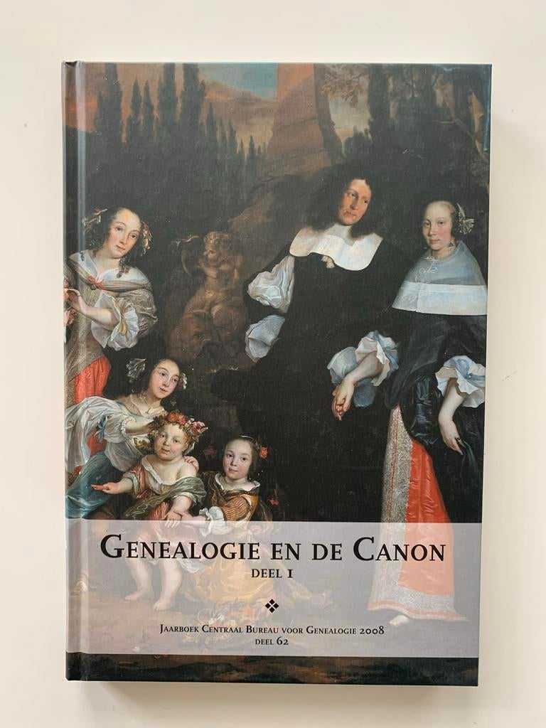 Genealogie en de Canon Deel I Jaarboek CBG 2008, Ophalen of Verzenden, 20e eeuw of later, Gelezen