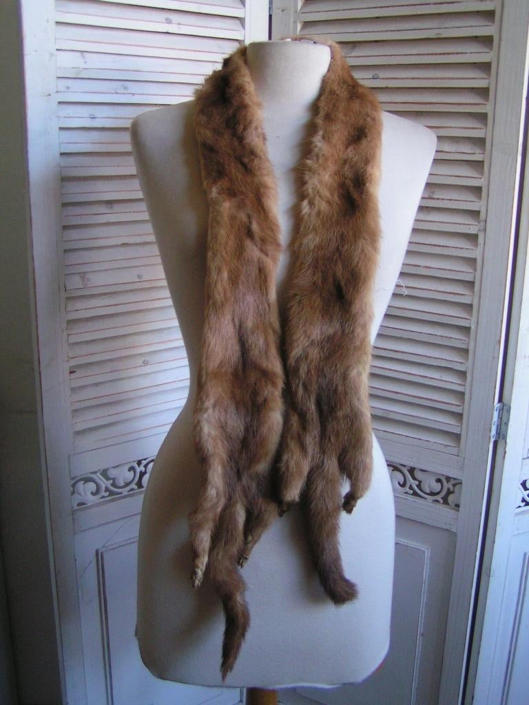 antieke bontkraag nr WW 1175, Verzenden, Dames