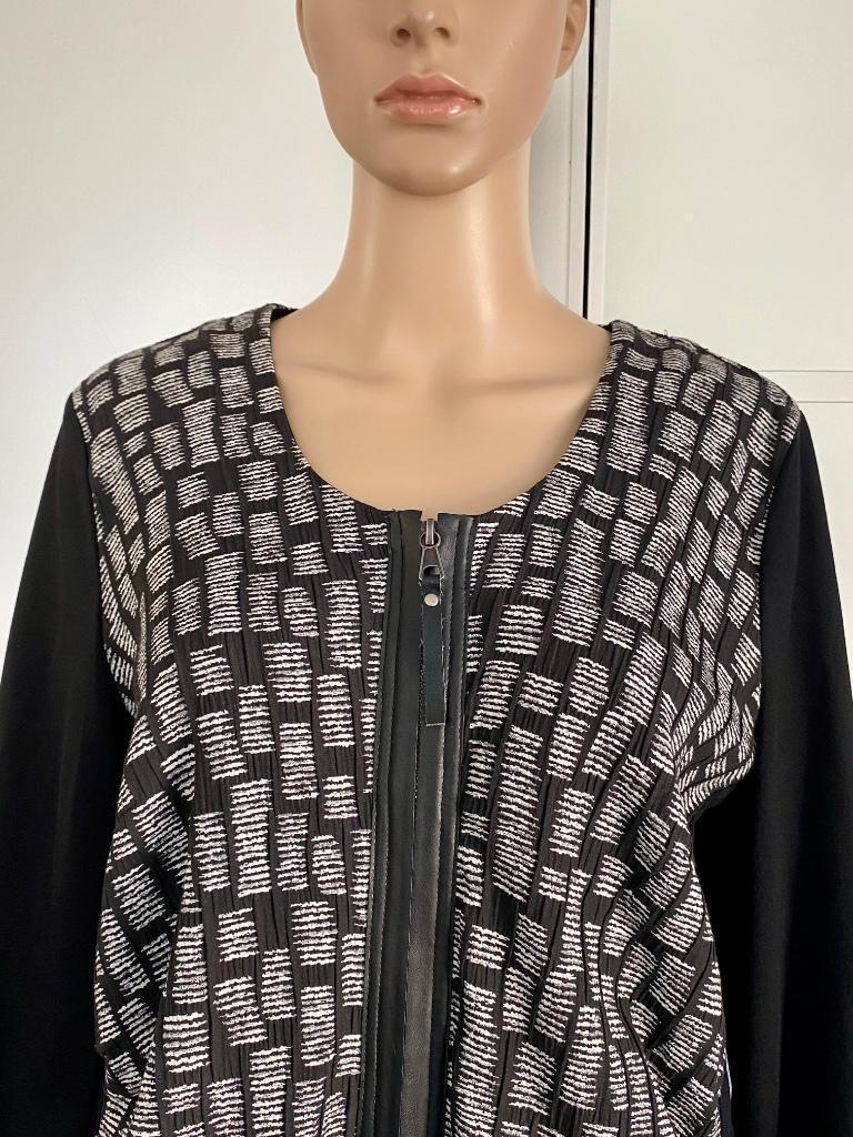 i125 Sao Paulo maat 44=L jasje vest blazer colbert zwart/wit, Zwart, Maat 42/44 (L), Ophalen of Verzenden, Zo goed als nieuw