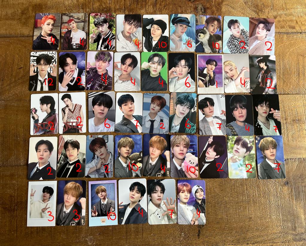 stray kids photocards, Verzamelen, Muziek, Artiesten en Beroemdheden, Ophalen of Verzenden, Zo goed als nieuw, Foto of Kaart