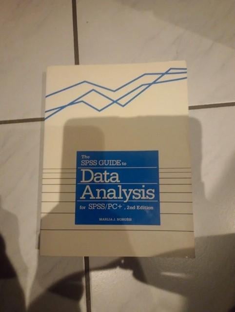 Boek the spss guide to data analysis isbn 01317884439, Ophalen of Verzenden, Beta, Gelezen, Niet van toepassing