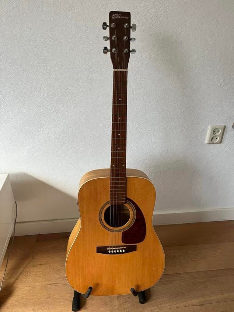 Norman b20 gitaar, Ophalen of Verzenden, Zo goed als nieuw, Western- of Steelstringgitaar