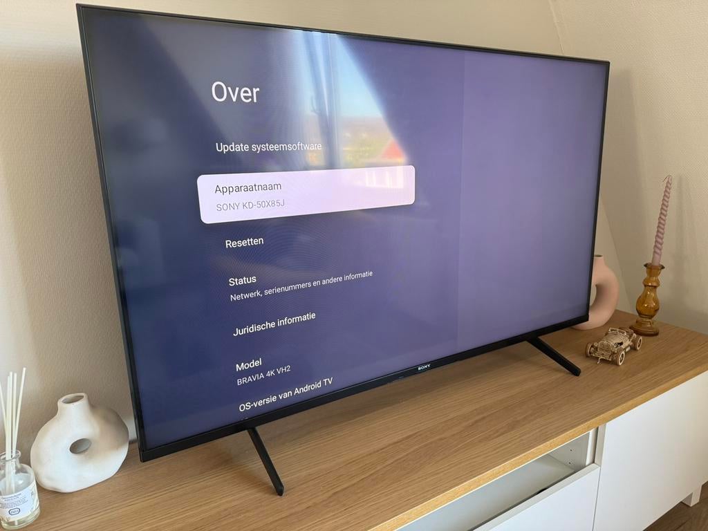 Sony Bravia KD-50X85J - 4K Google Tv 100HZ, Ophalen, LED, Zo goed als nieuw, 100 Hz