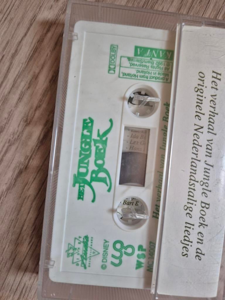 Disney het jungle boek cassettebandje, Cd's en Dvd's, Cassettebandjes, Ophalen of Verzenden, 1 bandje