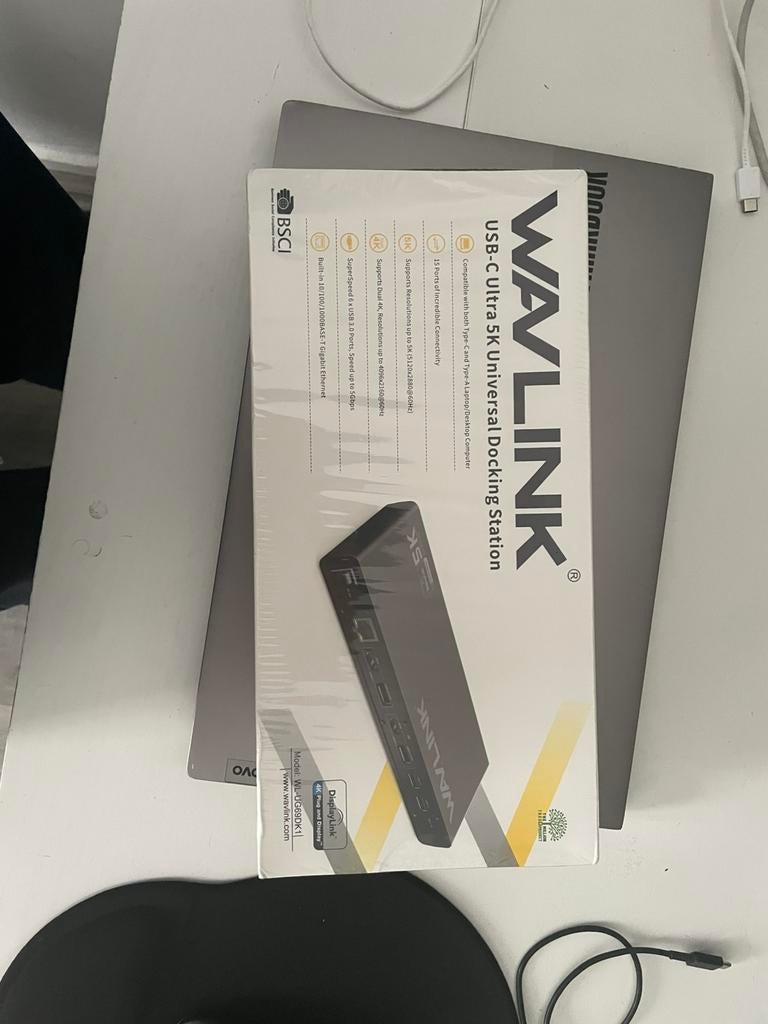 Wavlink usb-c Ultra 5K docking station (SEALED), Ophalen of Verzenden, Zo goed als nieuw