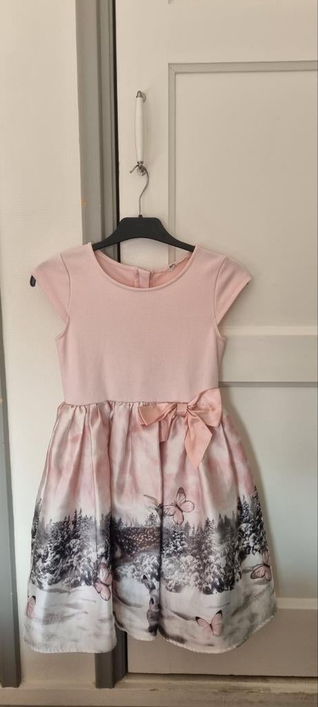 Mooie (feest)jurk H&M maat 134/140 zgan!, Ophalen of Verzenden, Zo goed als nieuw, Meisje, Jurk of Rok