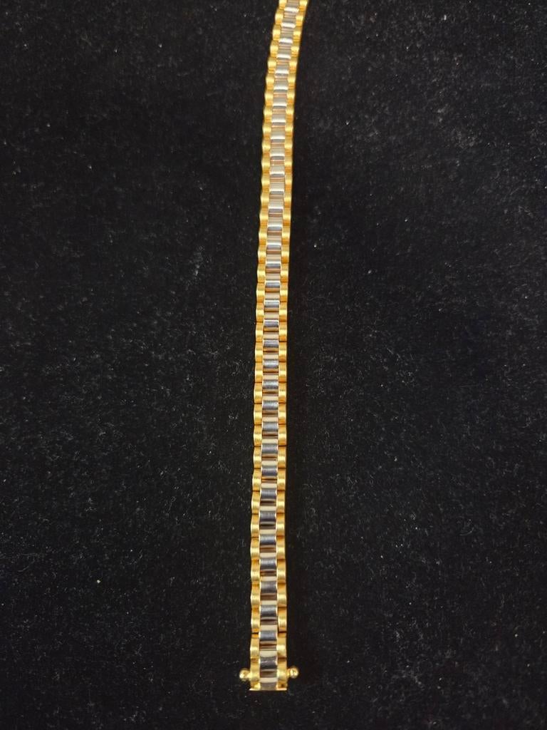 14 k gouden rolex model armband 32 gram, Ophalen of Verzenden, Nieuw, Goud, Goud