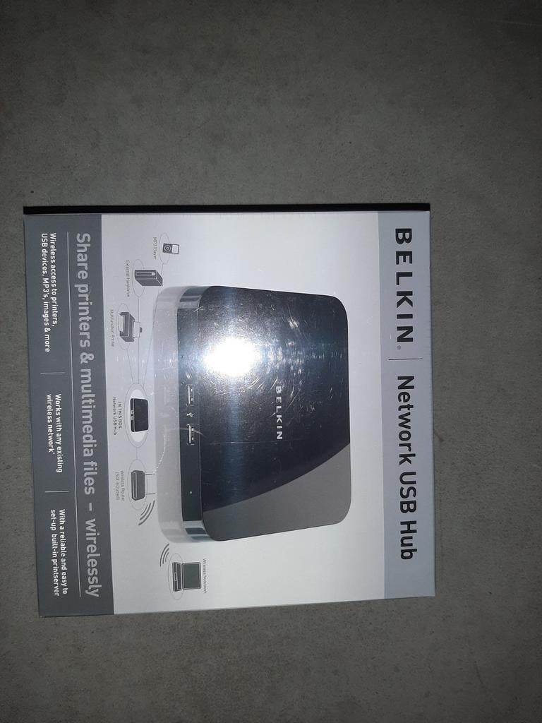 Belkin Network USB Hub, Computers en Software, Belkin, Nieuw, Wiet@home.nl, Belkin