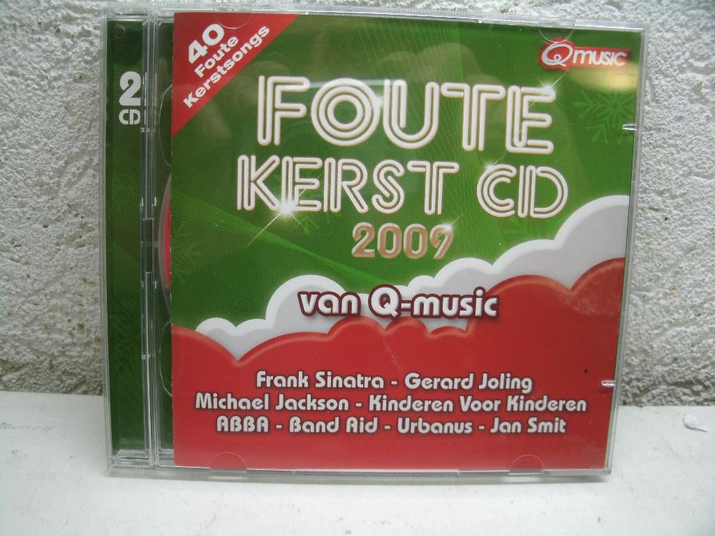 cd 142 foute kerst van q-music oa gerard joling 2009, Cd's en Dvd's, Ophalen of Verzenden, Zo goed als nieuw