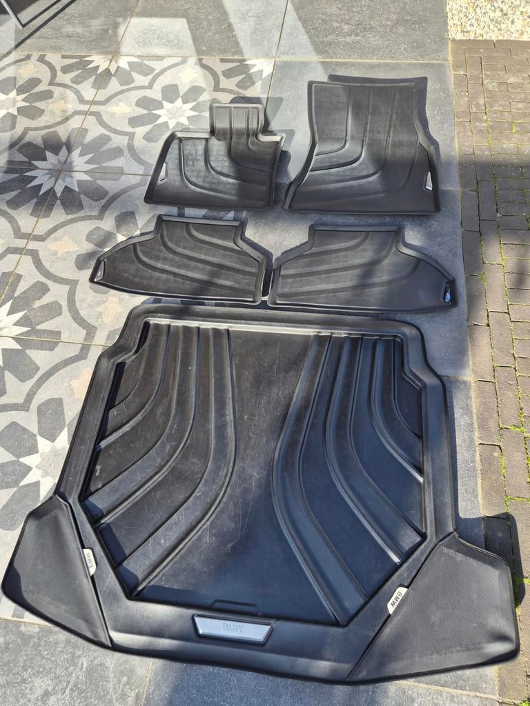 BMW X5 F15 rubber mattenset, Auto diversen, Automatten, Gebruikt, Ophalen