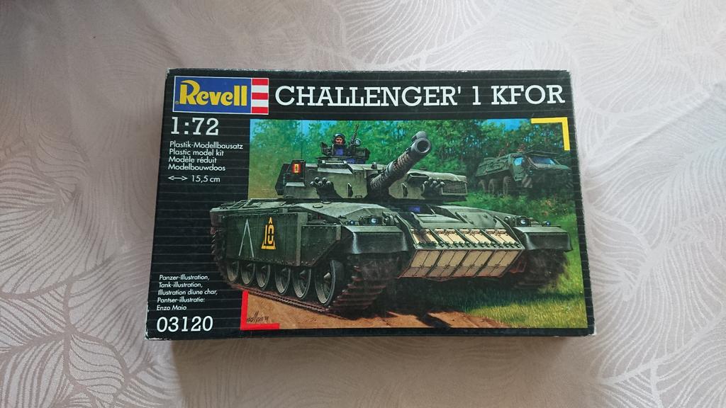 Revell Challenger 1 KFOR., Hobby en Vrije tijd, Modelbouw | Auto's en Voertuigen, Revell, Nieuw, Ophalen of Verzenden, Tank