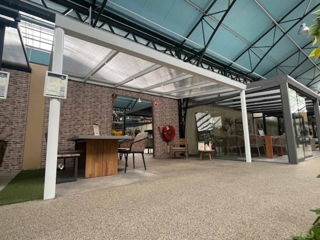 Showroommodel | Terrasoverkapping Trendline, Ophalen, Gebruikt, Veranda