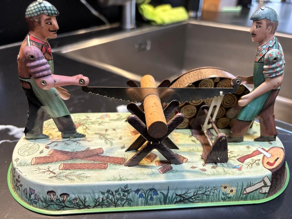 Wilesco waldarbeiter m87, Antiek en Kunst, Antiek | Speelgoed, Ophalen of Verzenden