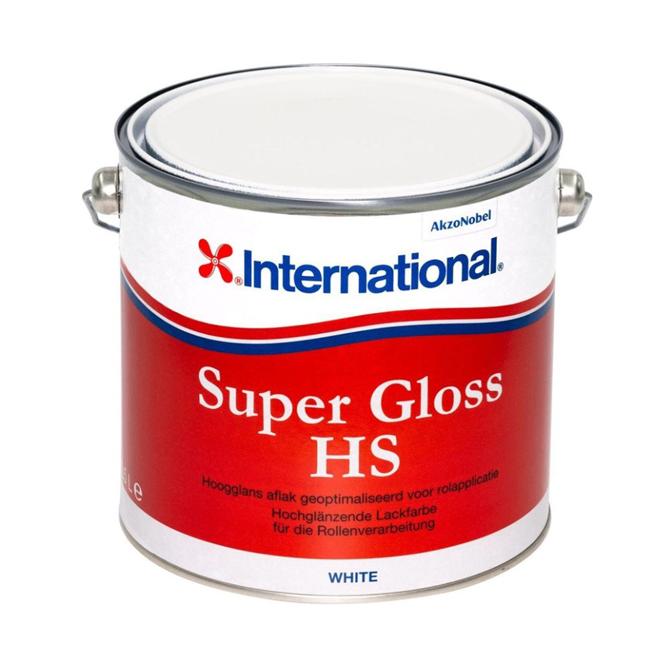 International Super Gloss HS White 2,5 liter, Watersport en Boten, Accessoires en Onderhoud, Nieuw, Verven, Ophalen of Verzenden