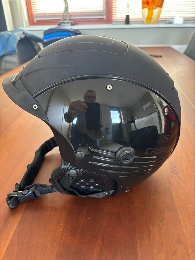 Casco skihelm en skibril maat L  Z.G.A.N, Overige merken, Overige typen, Ophalen of Verzenden, Zo goed als nieuw