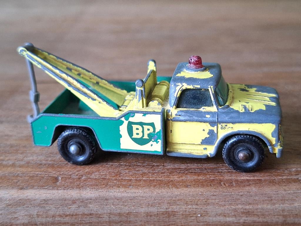Matchbox  Dodge Wreck Truck nr 13, Ophalen of Verzenden, Gebruikt, Bus of Vrachtwagen