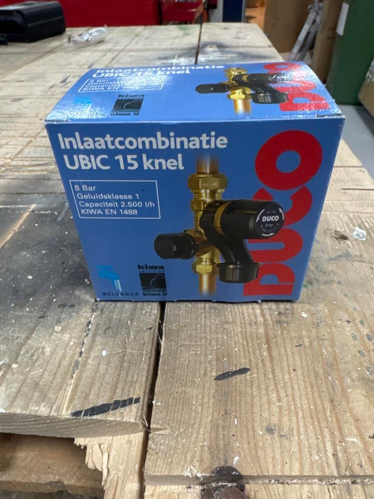 Nieuwe Inlaatcombinatie UBIC 15 knel, Ophalen of Verzenden, Nieuw, Overige typen