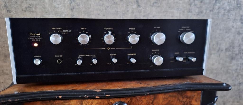 Prachtige Sansui  perfect.  AU-666., Ophalen of Verzenden, Zo goed als nieuw, Overige merken