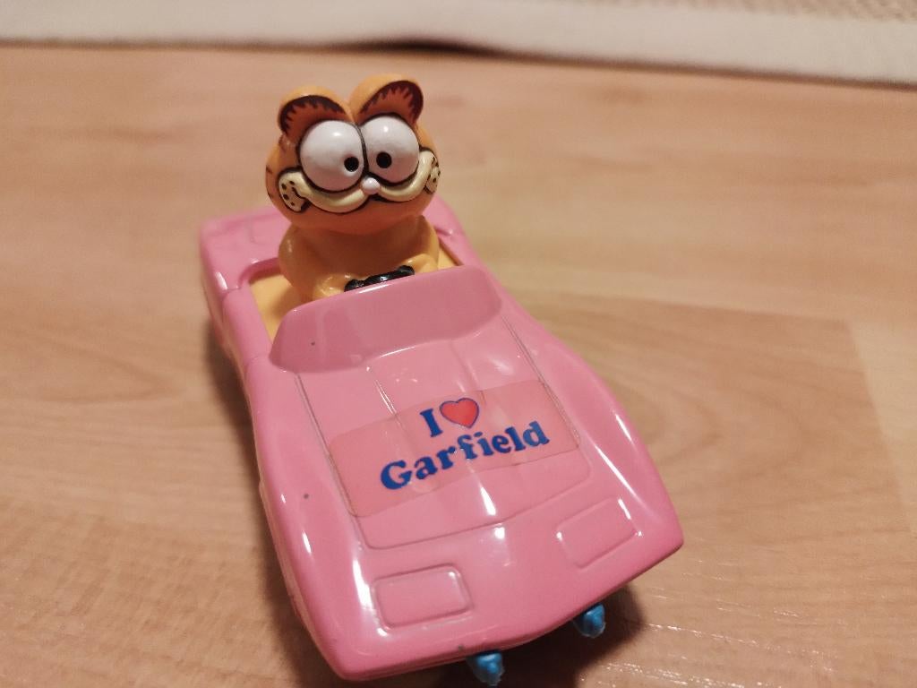 ESCI Vintage diecast auto Garfield corvette, Ophalen of Verzenden, Zo goed als nieuw