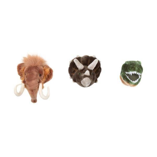 Set Dierenkoppen Pre Historie Dino Giftbox Wild & Soft, Wild and Soft BV, Ophalen of Verzenden, Wanddecoratie, Wild and Soft BV Postadres fabrikant  Sint-corneliusstraat 4 , BE-8800 Roeselare