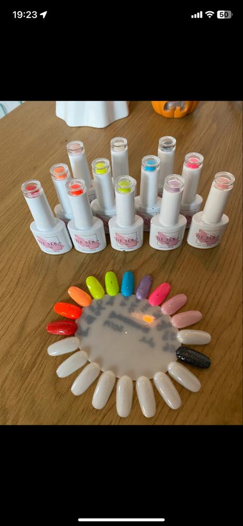 De Sera Gellak - Diverse Kleuren, Gebruikt, Overige kleuren, Verzenden, Handen en Nagels