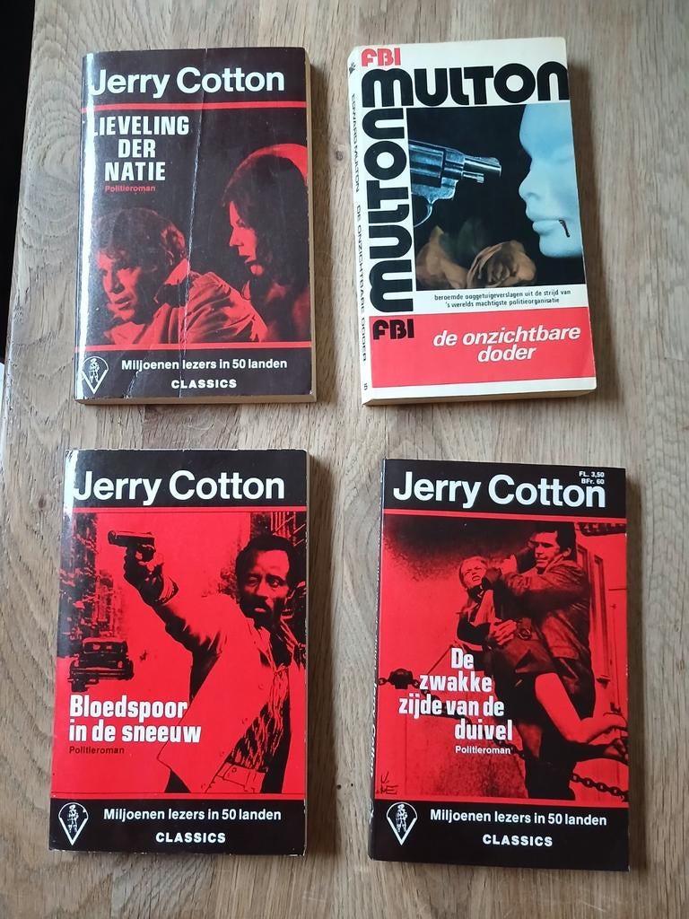 Western FBI horror pockets jaren 60, Boeken, Ophalen of Verzenden, Gelezen