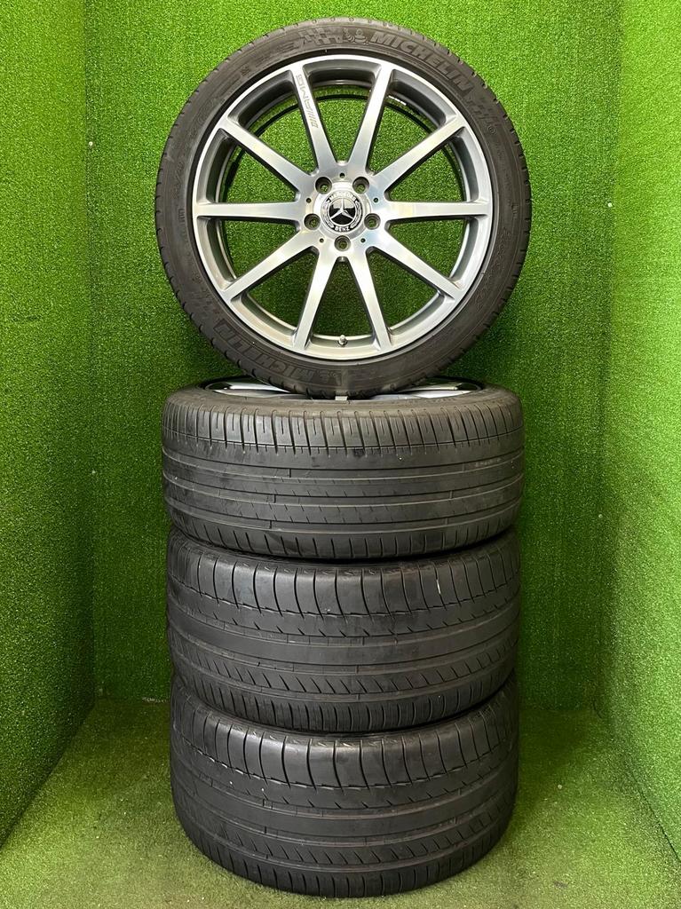 Originele 19 inch Mercedes AMG velgen banden E-klasse W213, 19 inch, Banden en Velgen, Ophalen of Verzenden, Personenwagen