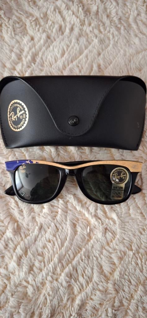 Ray-Ban 1994 Lillehammer Olympische Spelen bausch&lomb, Ophalen of Verzenden, Zo goed als nieuw, Beige
