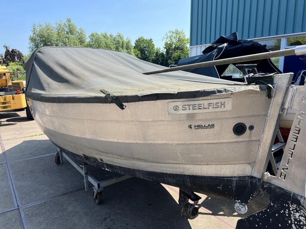 Steelfish Mk6 + Yamaha FT9.9, Ophalen, Gebruikt, Tot 10 pk, Binnenboordmotor