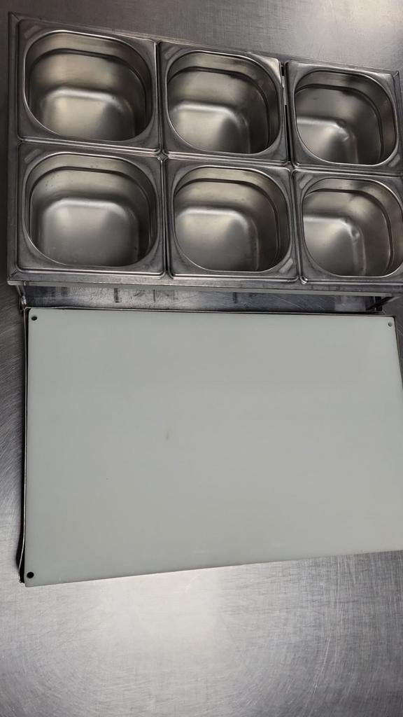 Groenten/fruitbakken met snijplank, Ophalen of Verzenden, Zo goed als nieuw