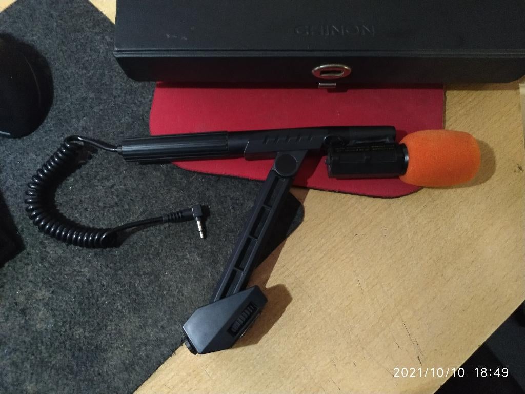 Chinon-telescopische microfoon voor mono-filmcamera, Muziek en Instrumenten, Ophalen of Verzenden, Gebruikt, Overige typen