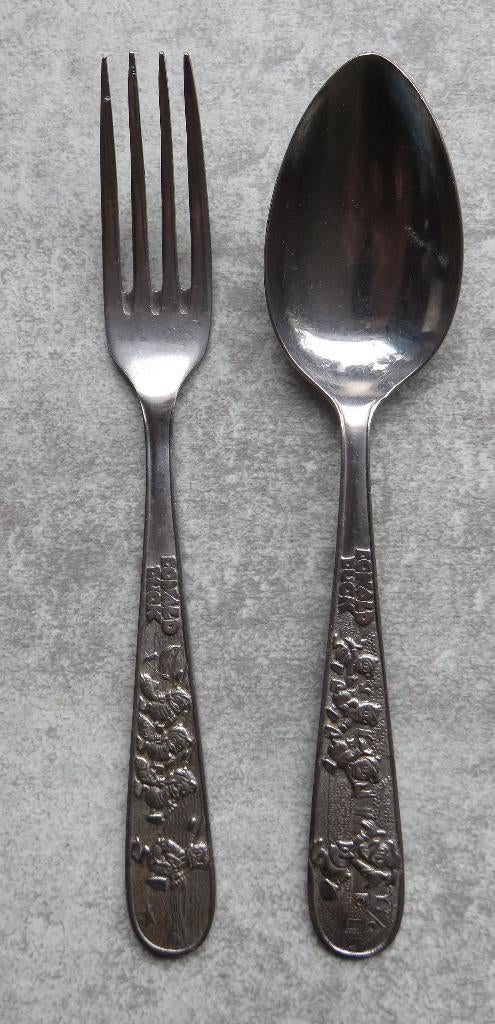 Oud bestek, Huis en Inrichting, Keuken | Bestek, Ophalen of Verzenden, Gebruikt, Rvs of Chroom