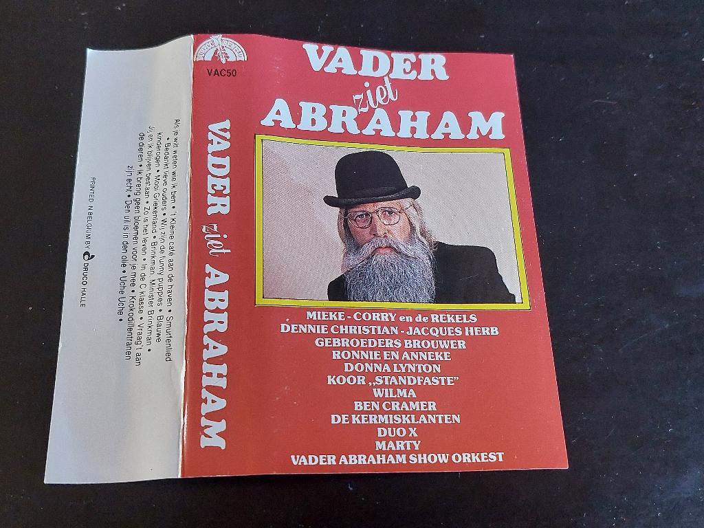 VADER ABRAHAM - VADER ZIET ABRAHAM 1 (MC), Cd's en Dvd's, Cassettebandjes, 1 bandje, Ophalen of Verzenden, Zo goed als nieuw, Origineel