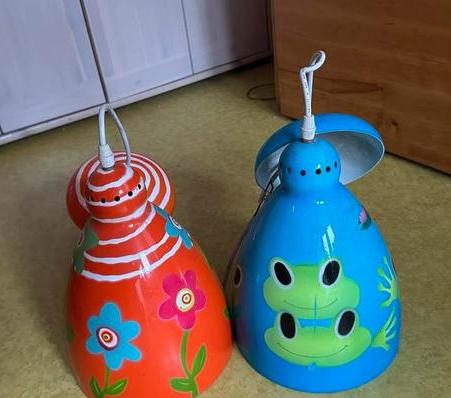 Vrolijke Pylones Globetrotter Lampen, Ophalen of Verzenden, Gebruikt, Metaal, Minder dan 50 cm