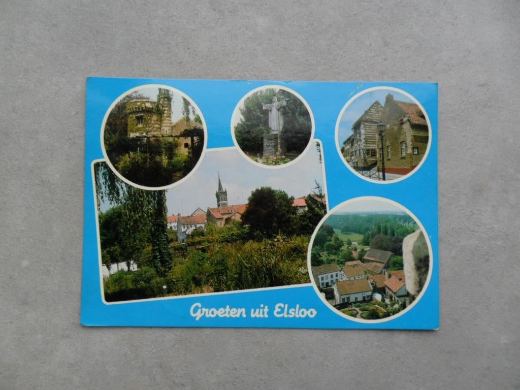 Elsloo, panorama 1983, Verzenden, 1980 tot heden, Gelopen, Noord-Brabant