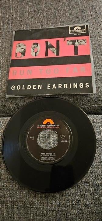 Golden Earrings-Don't run too far 1966 + fotohoes nederbeat, Ophalen of Verzenden, Gebruikt, Pop