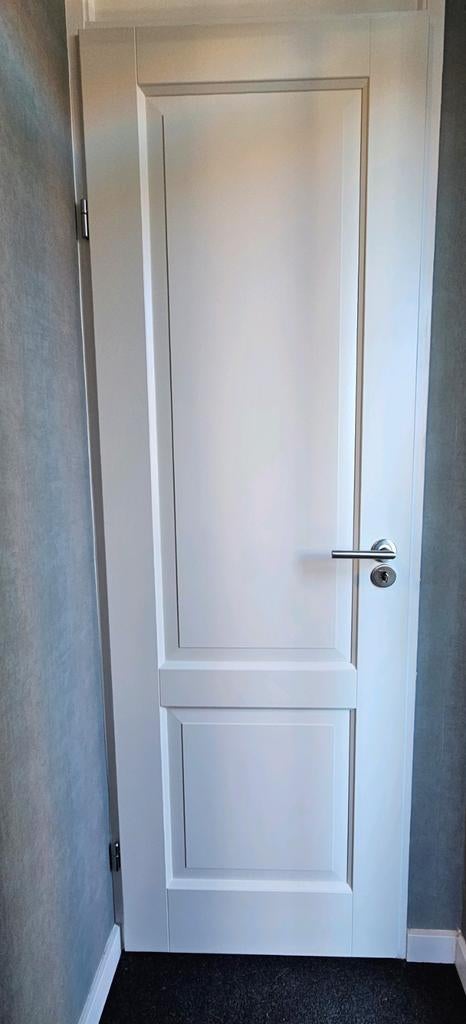 Deur Cando Coventry gelakt RAL 9010, Ophalen, Minder dan 80 cm, Binnendeur, Nieuw