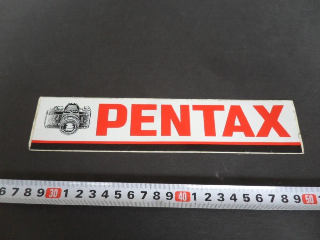 sticker PENTAX  Foto, Ophalen, Zo goed als nieuw
