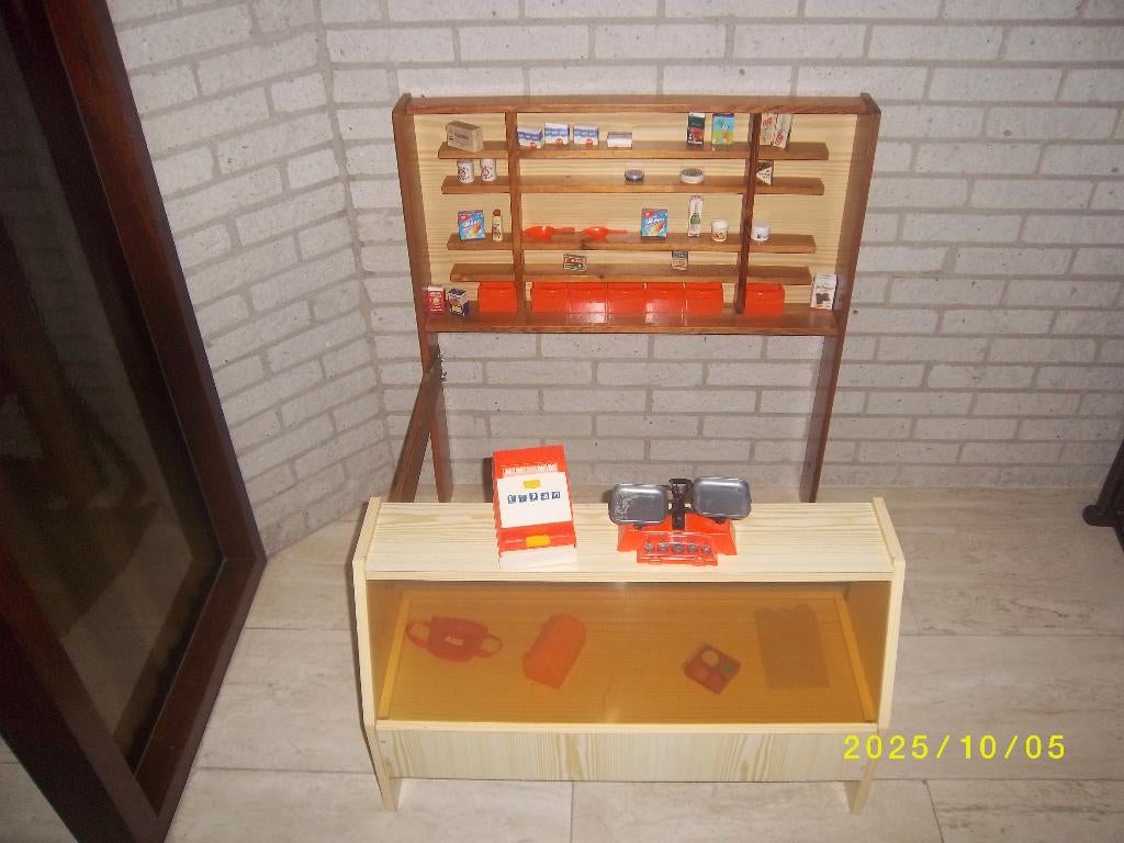 Speelgoed Winkeltje, Ophalen, Zo goed als nieuw, Hout, Speelkeuken