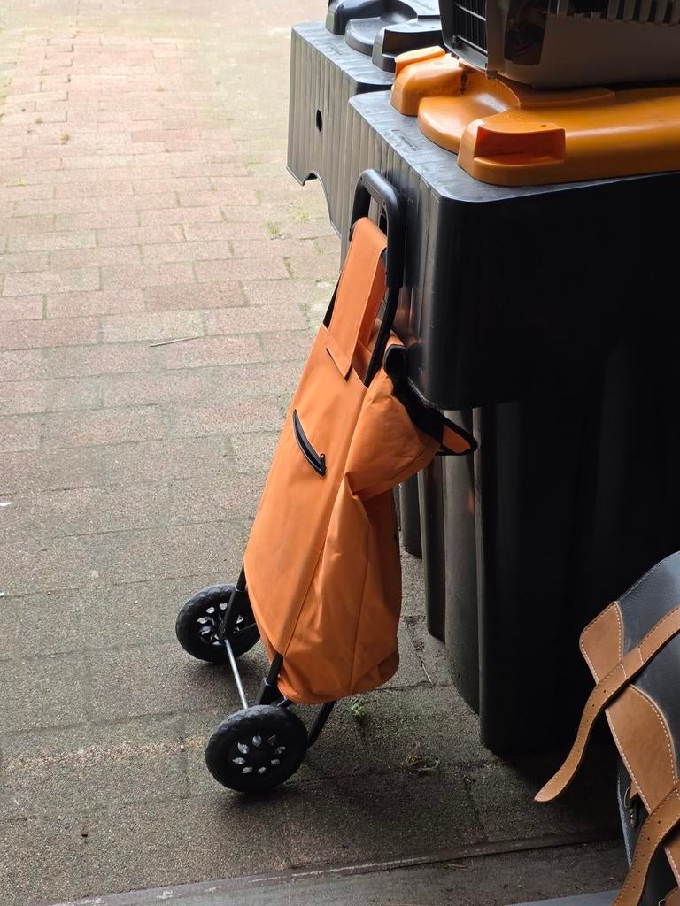 Boodschappentrolley, Ophalen, Gebruikt, 40 liter of meer, Metaal