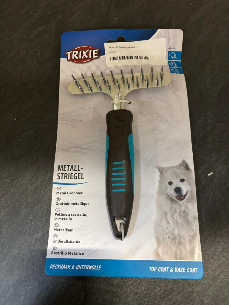 Nieuwe Trixie metaalkam., Ophalen of Verzenden, Nieuw