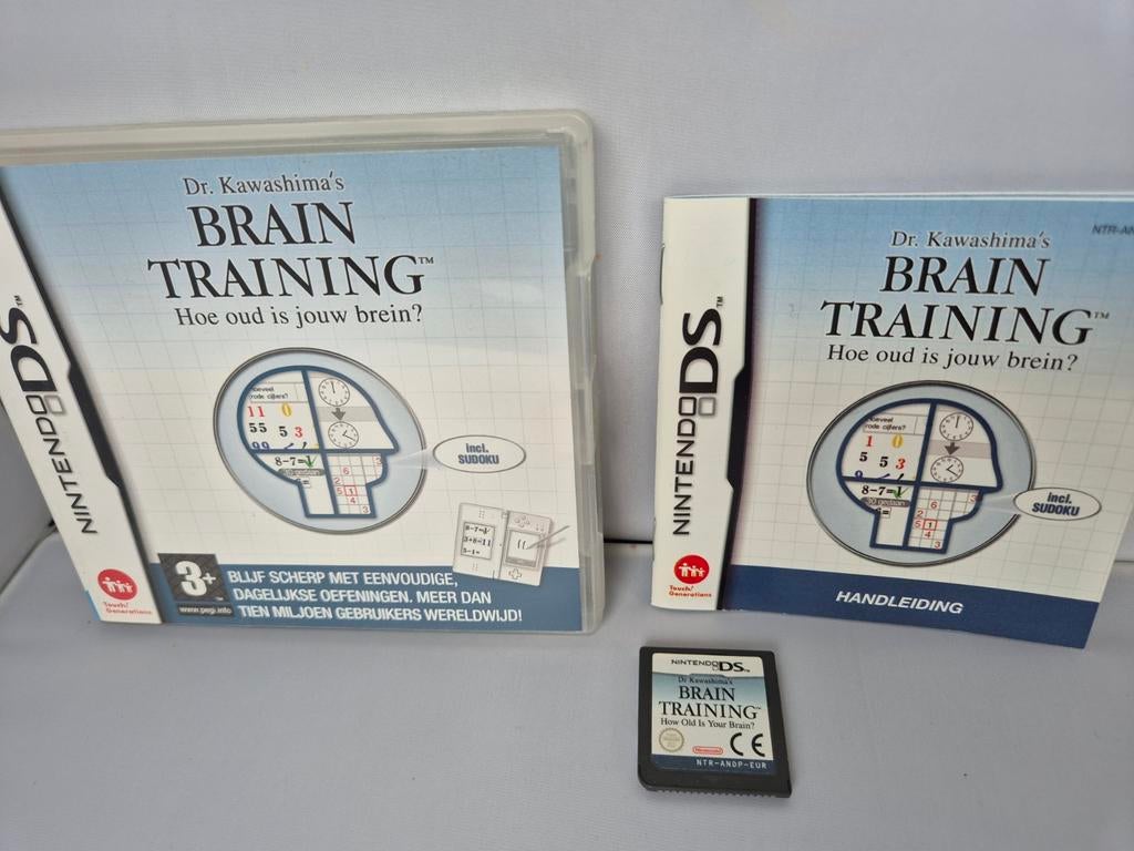 Brain Training DS, Puzzel en Educatief, 1 speler, Ophalen of Verzenden, Zo goed als nieuw