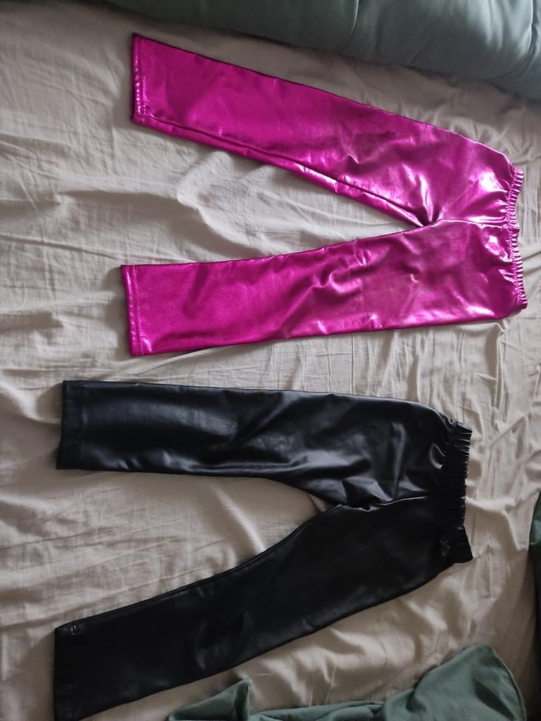 Meisjes legging nep leer, Ophalen, Nieuw