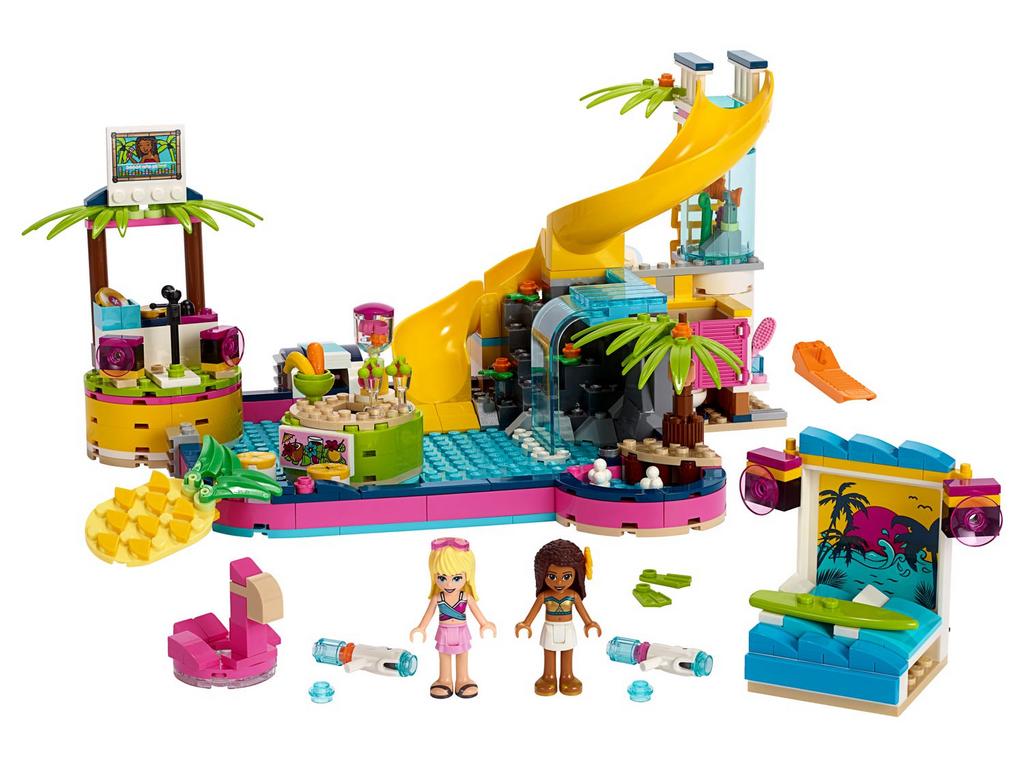Lego Friends Andrea’s Zwembadfeest 41374, Ophalen of Verzenden, Complete set, Lego