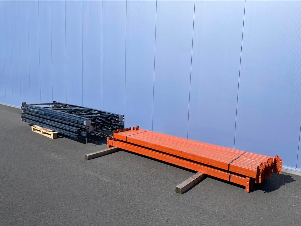 Mecalux stellingmateriaal 24 liggers en 7 staanders, Ophalen of Verzenden