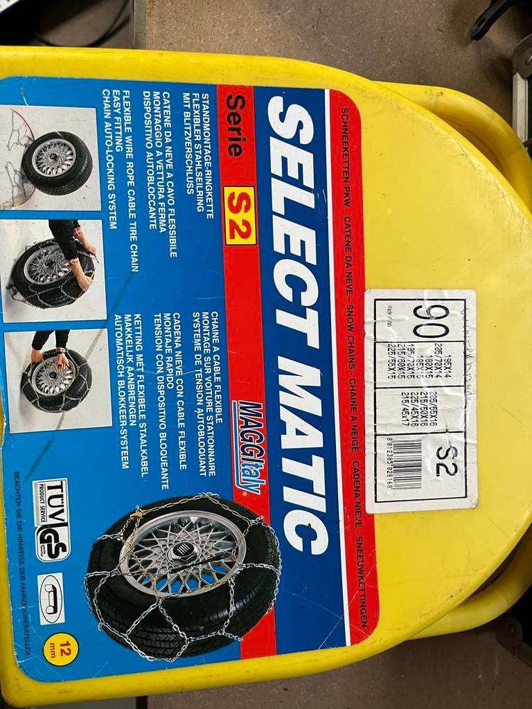 Maggi Catene Select Matic S2 Sneeuwkettingen, Ophalen of Verzenden, Nieuw