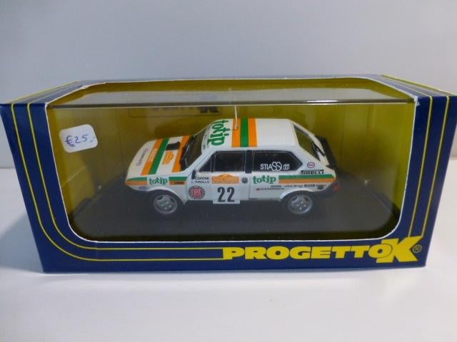 Progetto K Fiat Ritmo Abarth 125 TC Rally Sanremo 1982, Ophalen of Verzenden, Zo goed als nieuw, Auto, Overige merken