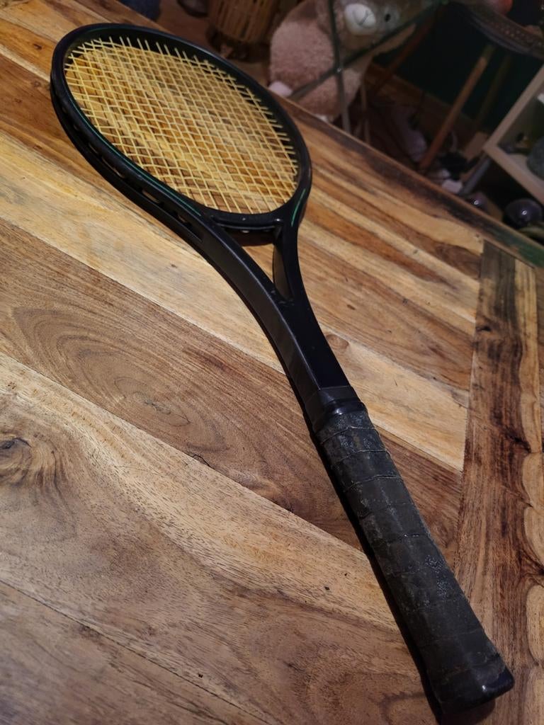 Vintage Dunlop Max 200G graphite injection tennisracket, Sport en Fitness, Tennis, Ophalen of Verzenden, Gebruikt, Racket, Overige merken